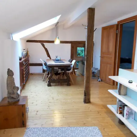 Sonnige Fachwerkwohnung Апартаменты